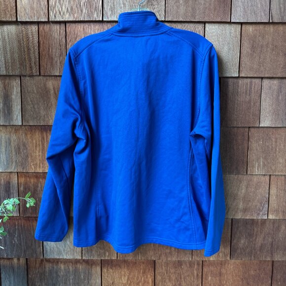 The North Face 1/4 Zip Cobalt Blue Microfleece Pullover Top in Women's XXL - Picture 5 of 9